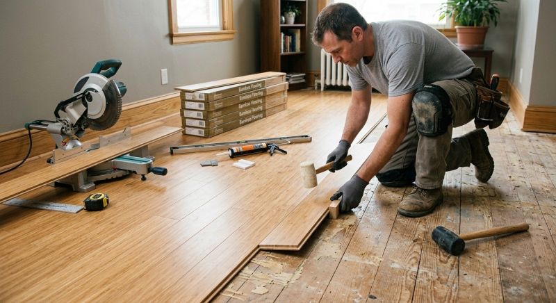 Bamboo Flooring Installation in Fairfax, VA