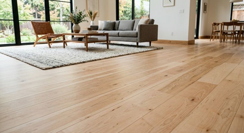 Birch Floor Installation in Fairfax, VA
