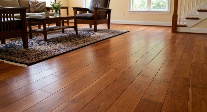 Cherry Floor Installation in Silver Spring, MD