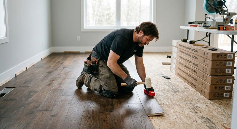 Hardwood Floor Installation in Chevy Chase, MD