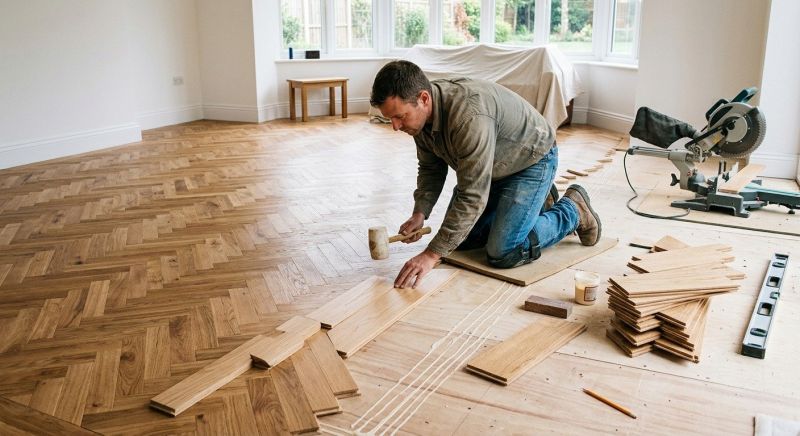 Hardwood Floor Installation in Reston, VA