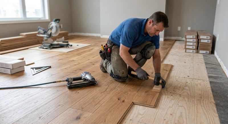 Hardwood Floor Installation in Rockville, MD