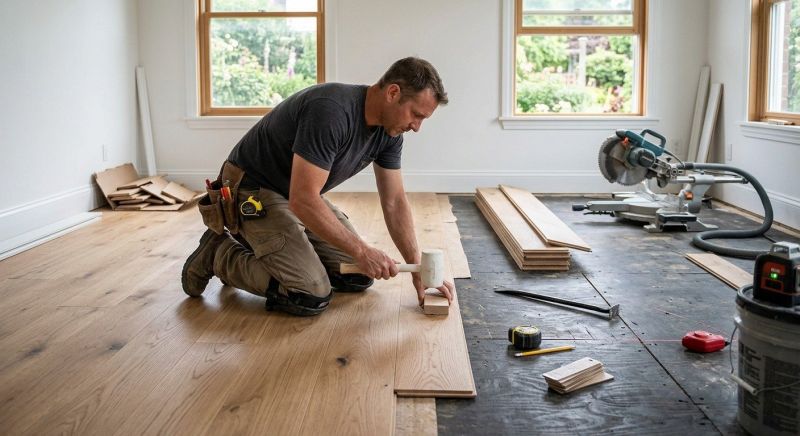 Hardwood Floor Installation in Temple Hills, MD