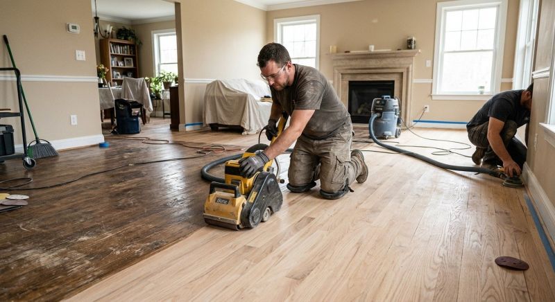 Hardwood Floor Renovation in Fairfax, VA