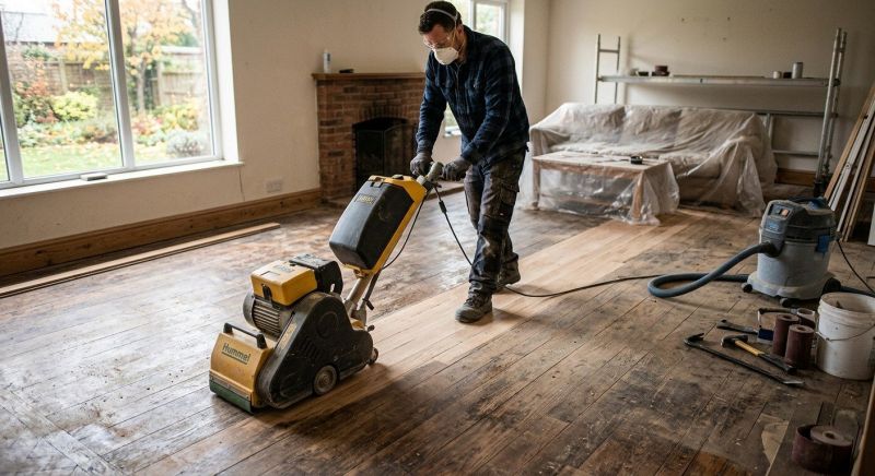 Hardwood Floor Renovation in Fairfax, VA