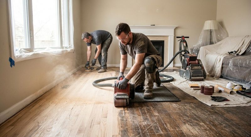 Hardwood Floor Renovation in Fairfax, VA