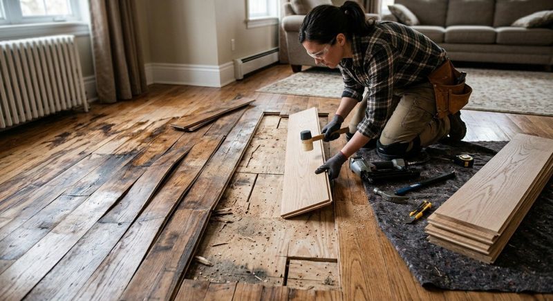 Hardwood Installation in Gainesville, VA