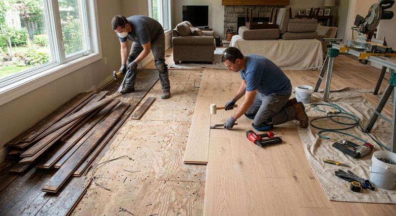 Hardwood Replacement in Clifton, VA