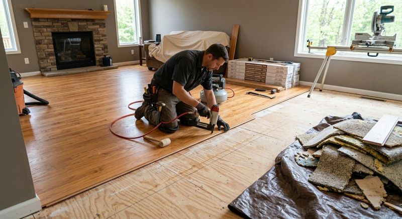Hardwood Replacement in Fairfax, VA
