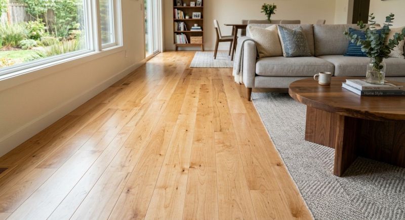 Maple Flooring Installation in Bristow, VA