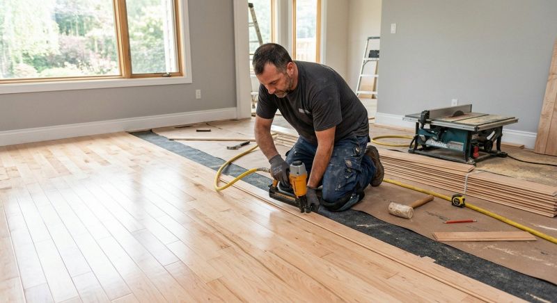 Maple Flooring Installation in Oxon Hill, MD