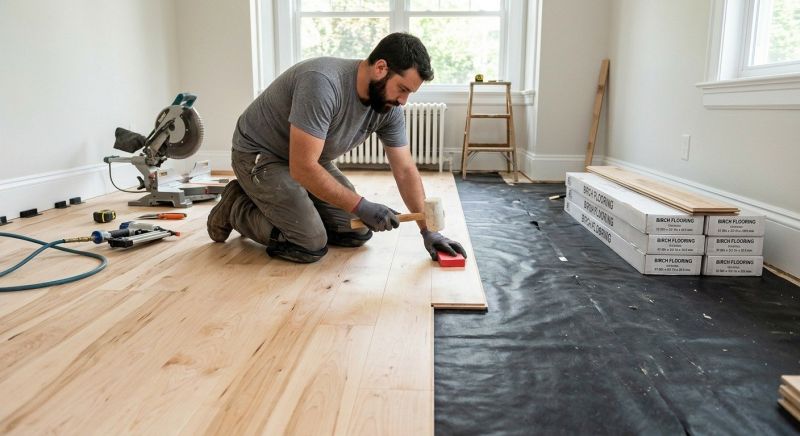 Maple Flooring Installation in Prince Georges County, MD