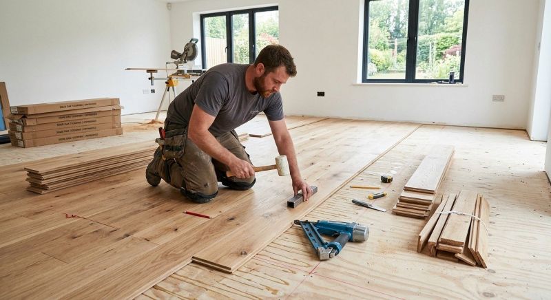 Oak Floor Installation in Dumfries, VA