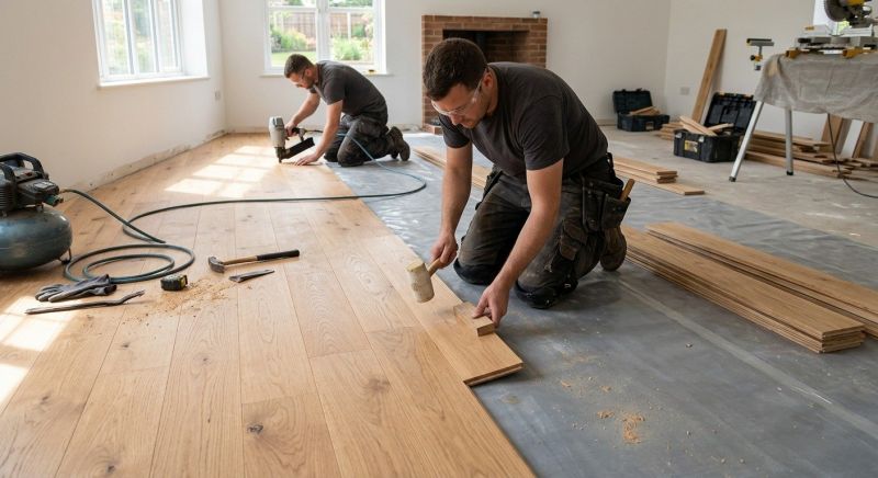 Oak Floor Installation in Temple Hills, MD