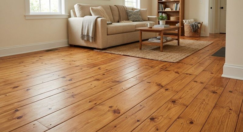 Pine Floor Installation in Fairfax, VA