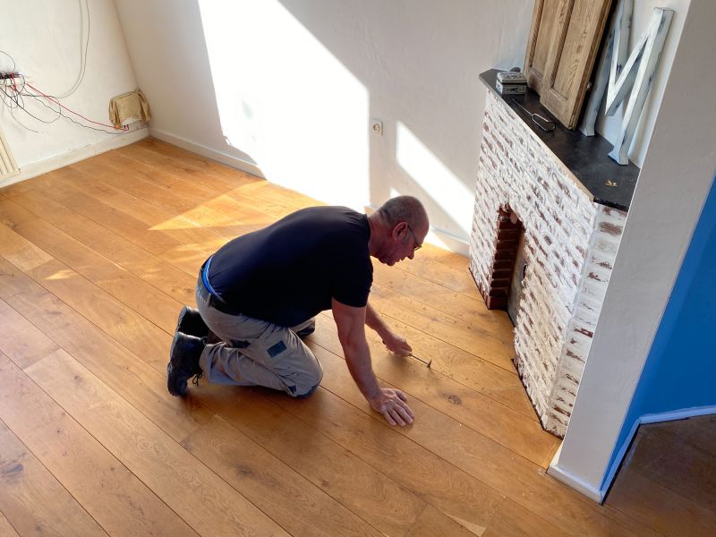 Pine Floor Installation in Fairfax, VA
