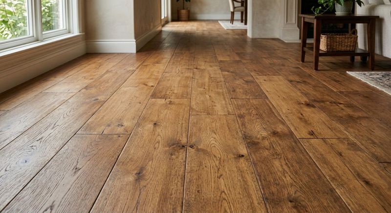 Wide Plank Floor Installation in Fairfax, VA