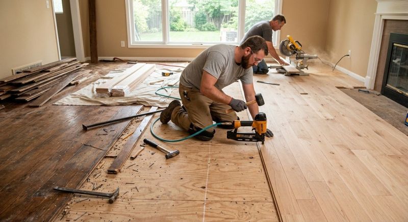 Wood Floor Replacement in Mc Lean, VA