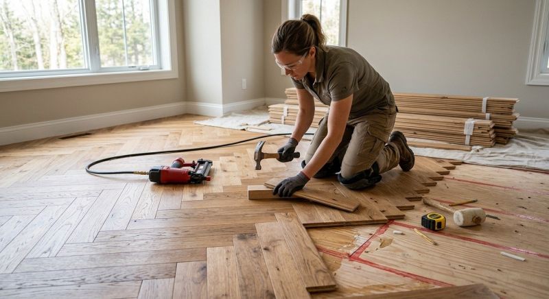 Wood Flooring Installation in Chantilly, VA