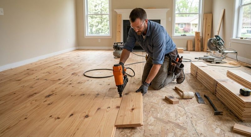 Wood Flooring Installation in Triangle, VA